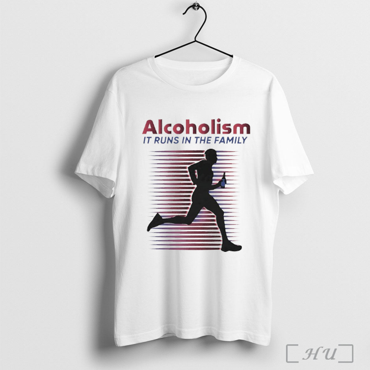 Officials Alcoholism It Runs In The Family T Shirt Unisex T-shirt, Sweatshirt, Hoodie, Long Sleeve Tee - T-Shirt, Sweatshirt, Hoodie