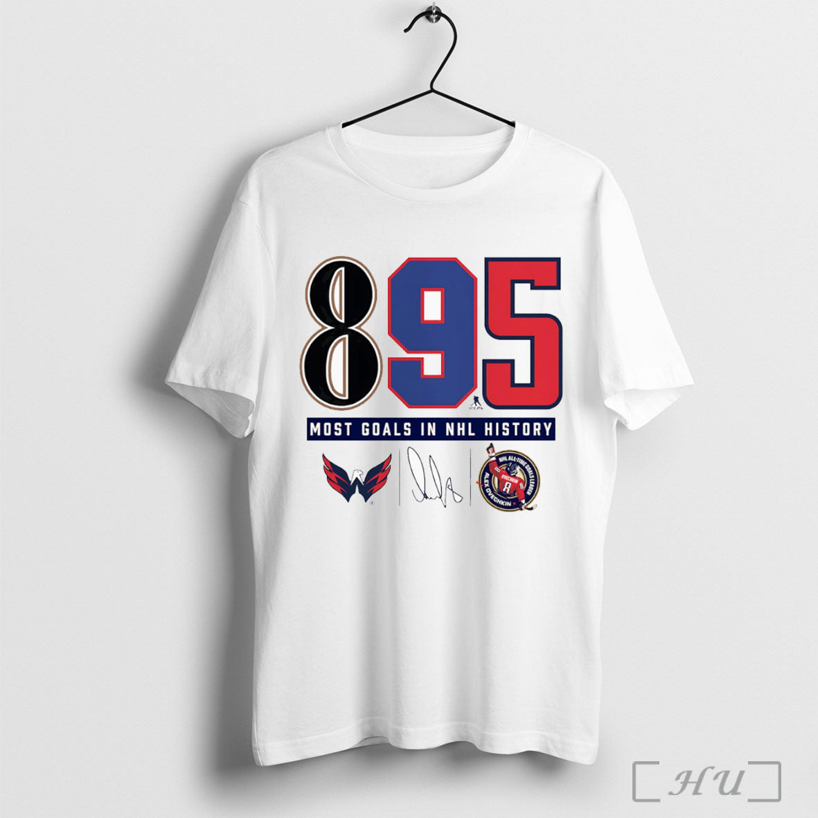 Officials Alexander Ovechkin Washington Capitals Nhl All Time Leading Goalscorer The History Of 895 - T-Shirt, Sweatshirt, Hoodie