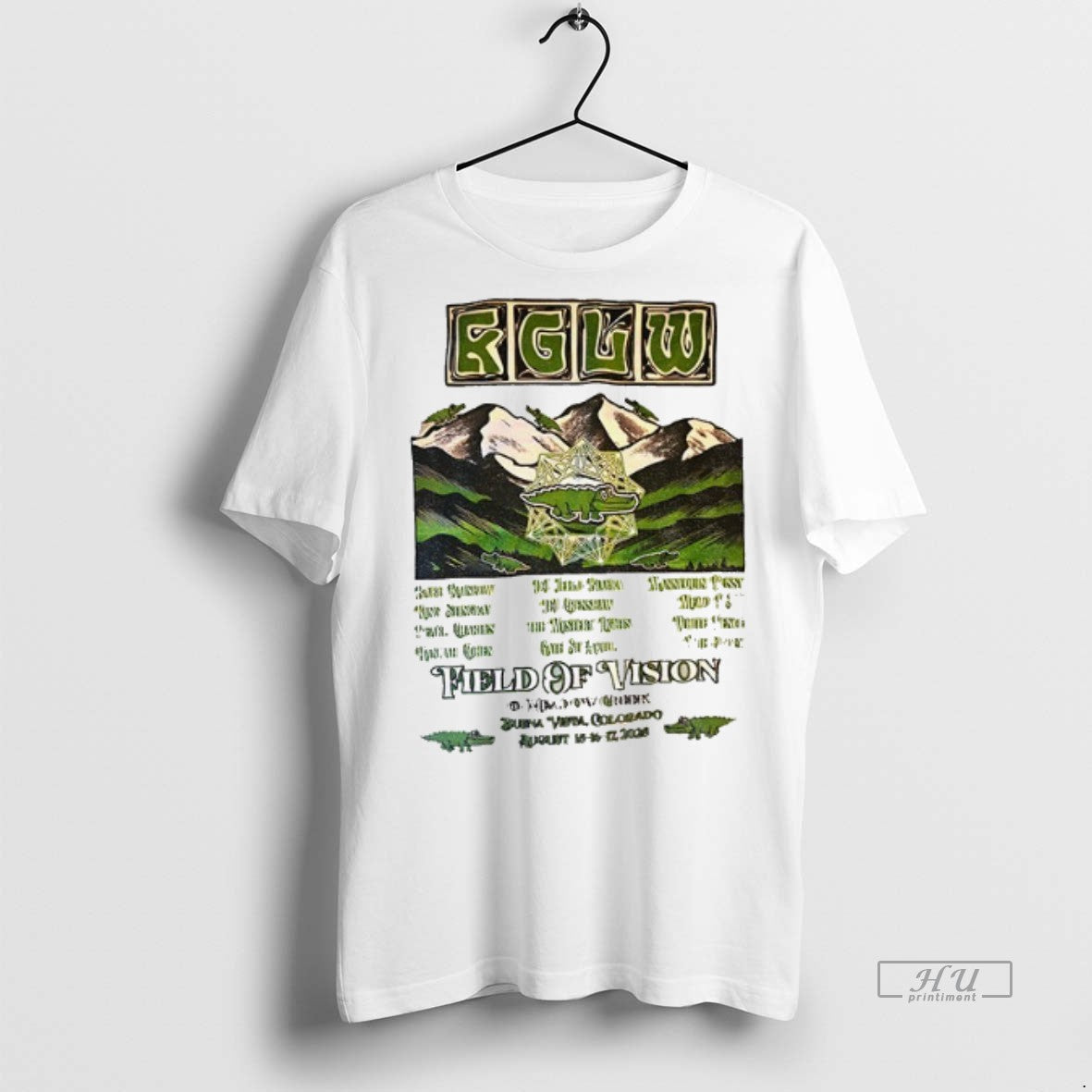 Officials Alligator Kglw Field Of Vision Meadow Creek Buena Vista Colorado T Shirt Sweater - T-Shirt, Sweatshirt, Hoodie