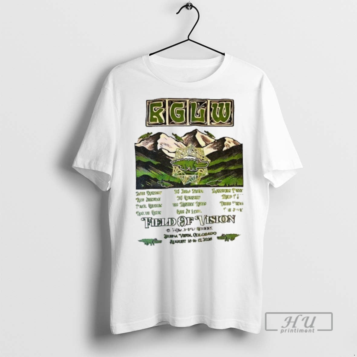 Officials Alligator Kglw Field Of Vision Meadow Creek Buena Vista Colorado T Shirts Unisex T-shirt, Sweatshirt, Hoodie, Long Sleeve Tee - T-Shirt, Sweatshirt, Hoodie