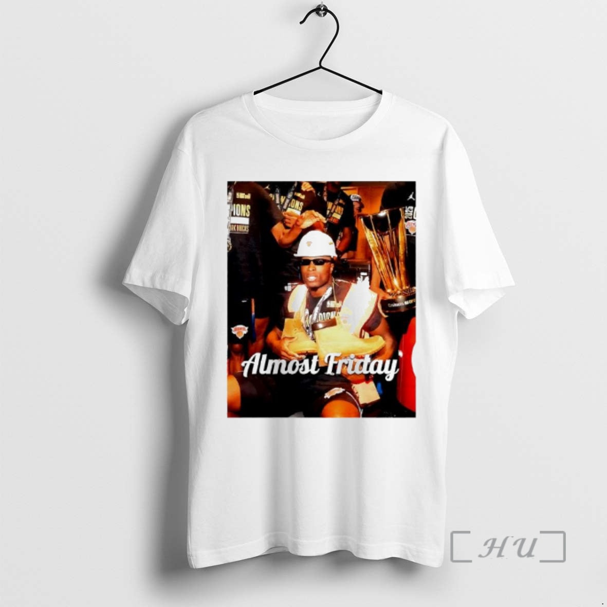 Officials Almost Friday Knicks Timbs Graphic - T-Shirt, Sweatshirt, Hoodie