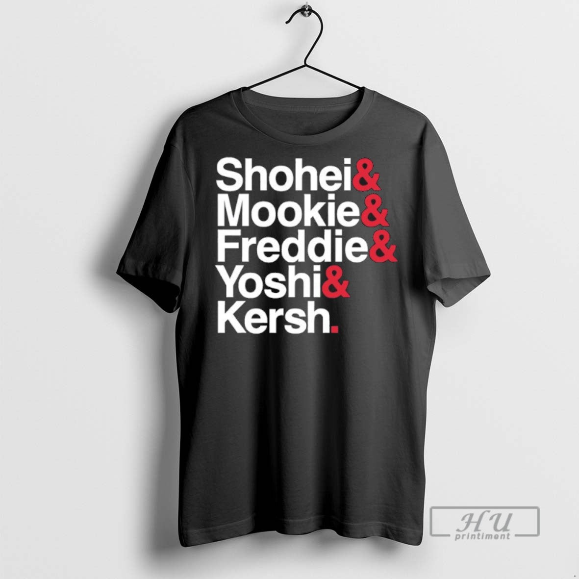Officials Ampersand Stars Shohei Mookie Freddie Yoshi Kersh Los Angeles Baseball T Shirts Unisex T-shirt, Sweatshirt, Hoodie, Long Sleeve Tee - T-Shirt, Sweatshirt, Hoodie