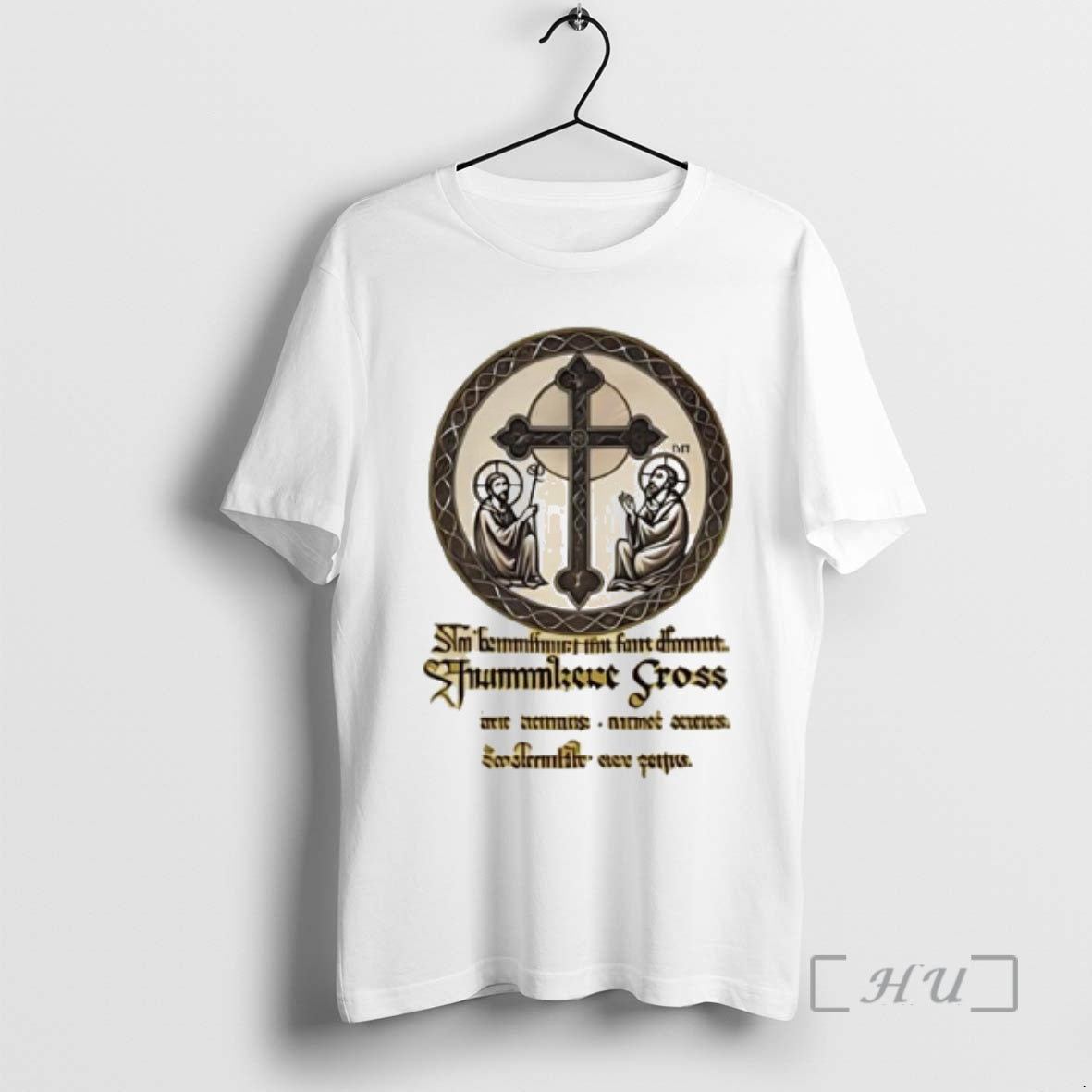 Officials Ancient Christian Cross Monastic Seal Graphic - T-Shirt, Sweatshirt, Hoodie