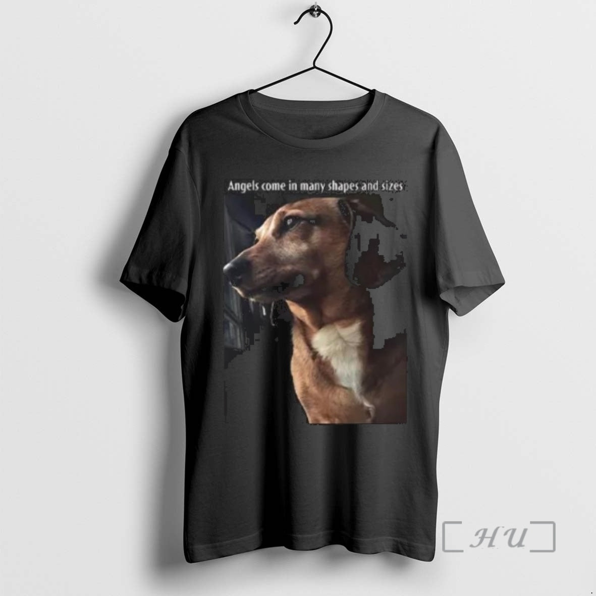 Officials Angels Come In Many Shapes And Sizes Frankie Circle Black Premium T Shirts Sweater - T-Shirt, Sweatshirt, Hoodie