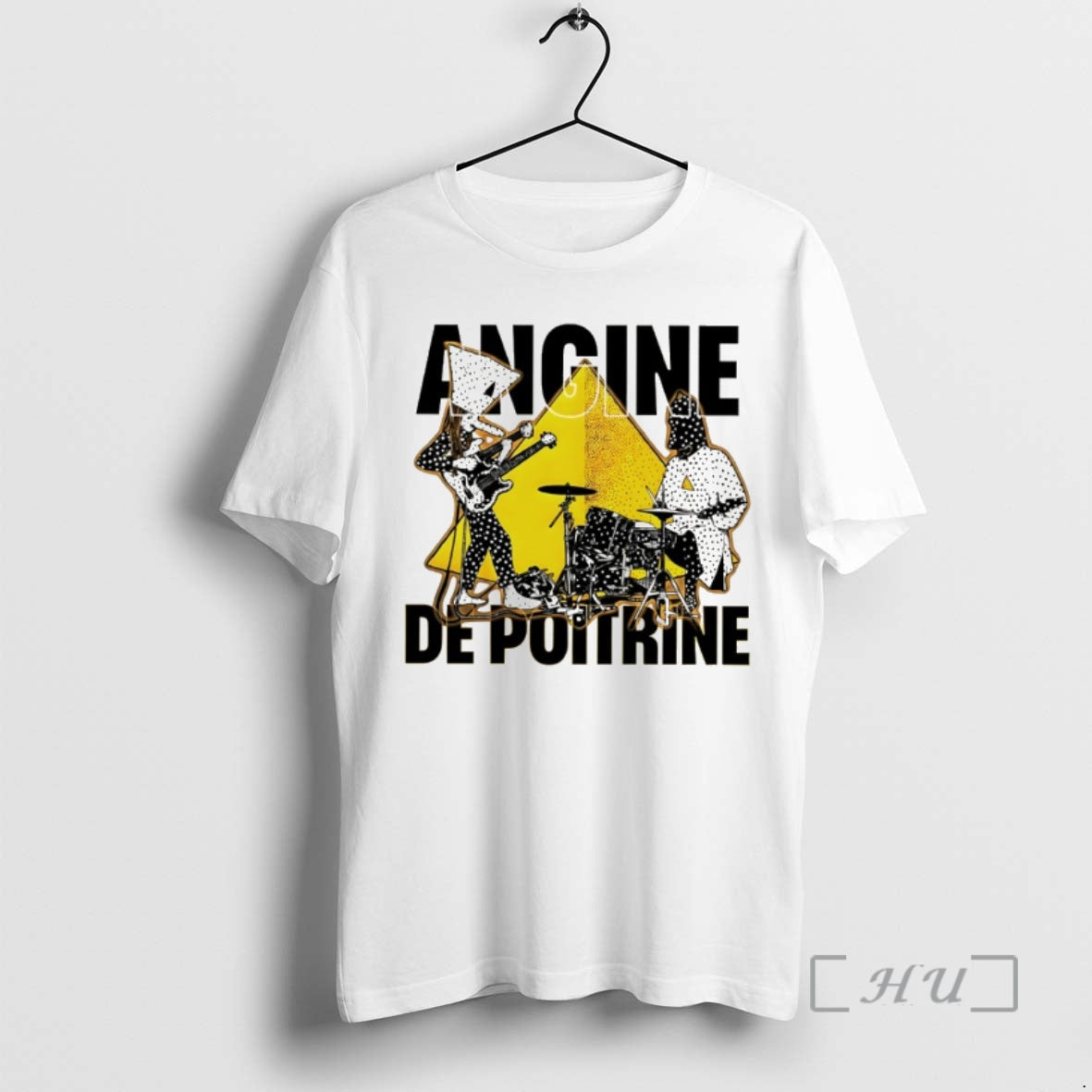 Officials Angine De Poitrine Dark Gothic Punk Band Unisex T-shirt, Sweatshirt, Hoodie, Long Sleeve Tee - T-Shirt, Sweatshirt, Hoodie