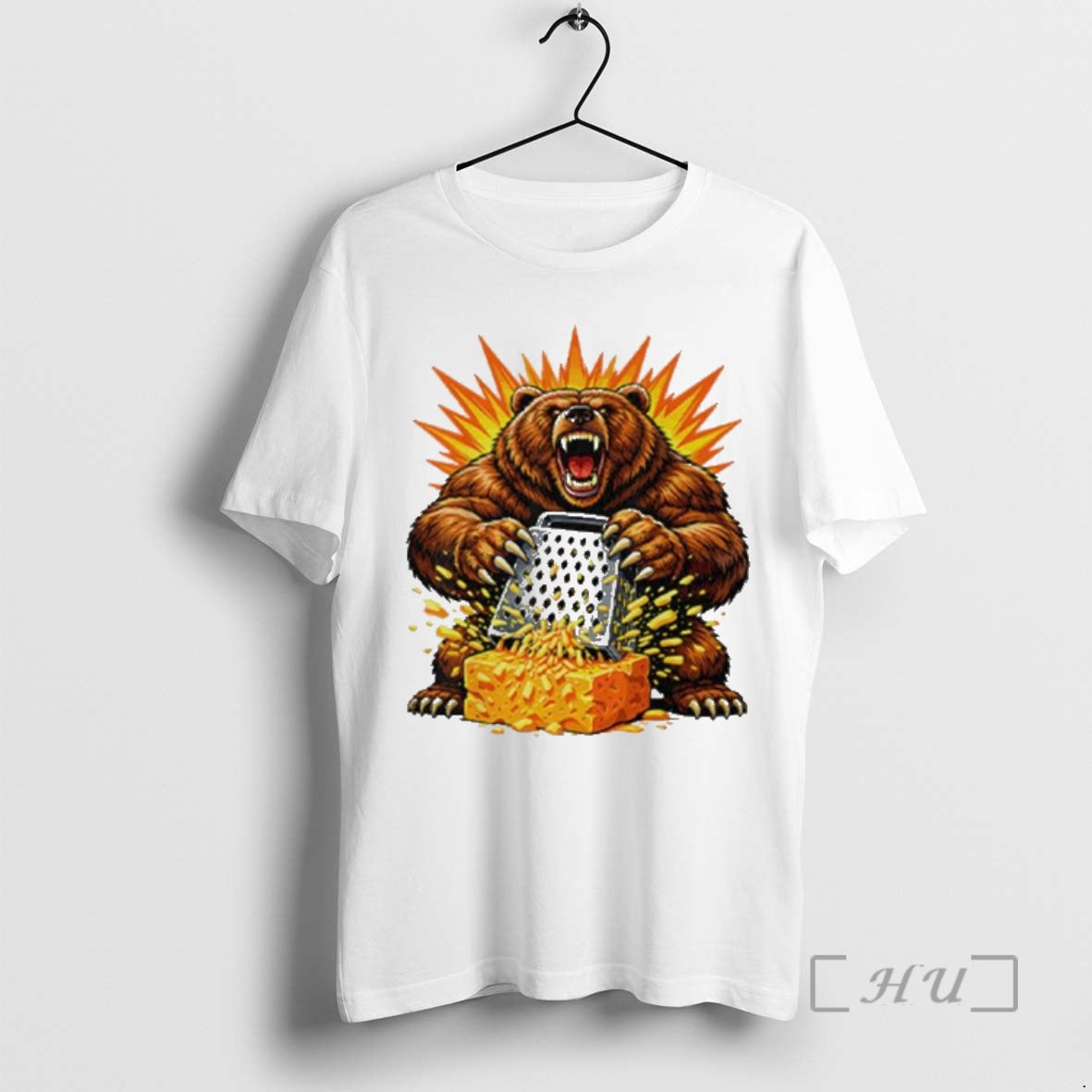 Officials Angry Bear Grating Cheese Grater Hater Premium T Shirts Sweater Hoodie 2 - T-Shirt, Sweatshirt, Hoodie