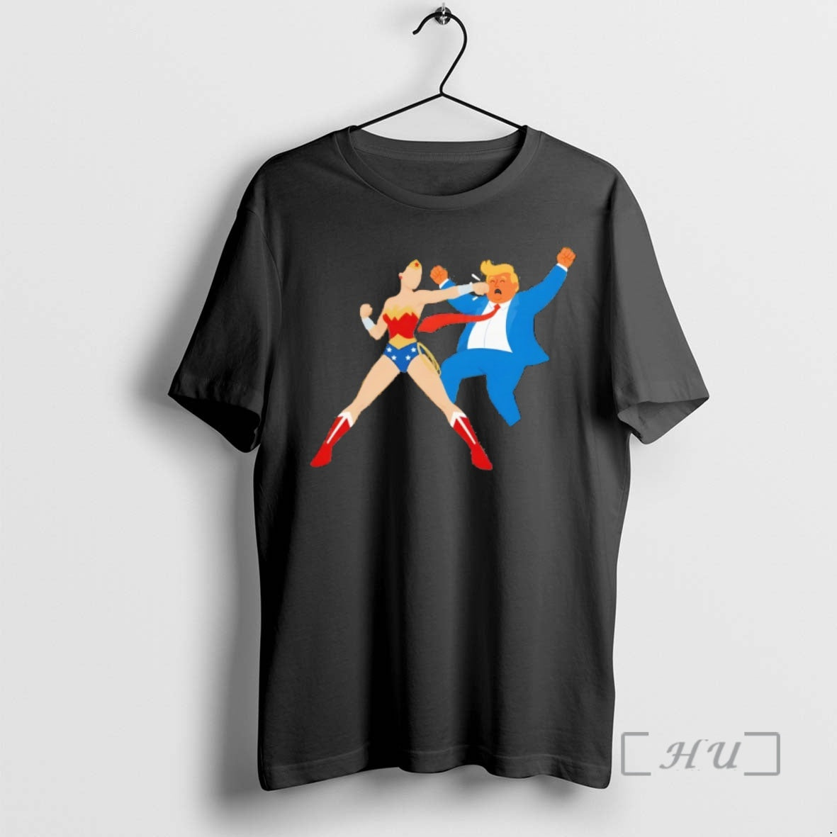 Officials Anti Trump Comic Style Design Patriotic Woman Political Parody Art Premium T Shirts Sweater - T-Shirt, Sweatshirt, Hoodie