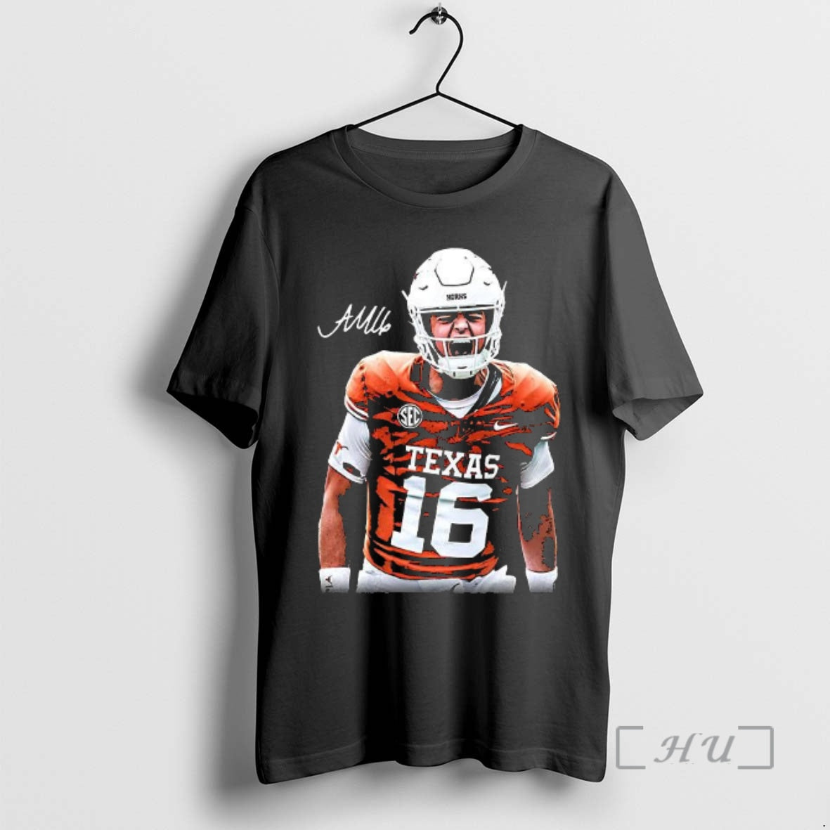 Officials Arch Manning Texas Longhorns Ncaa Locked In Signature - T-Shirt, Sweatshirt, Hoodie