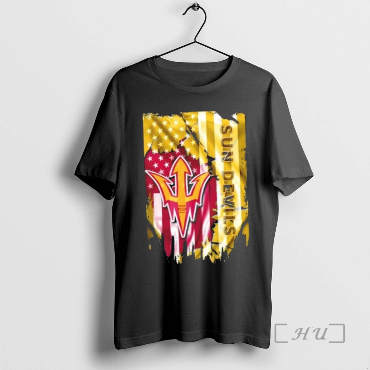 Officials Arizona State Sun Devils Football X American Flag - T-Shirt, Sweatshirt, Hoodie