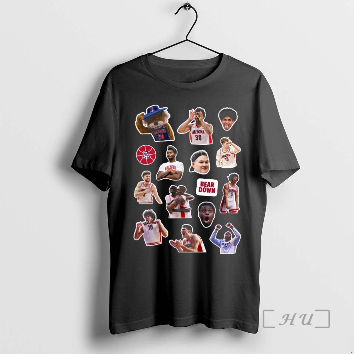 Officials Arizona Wildcats 2026 Ncca Mens Basketball New Stickers Unisex T-shirt, Sweatshirt, Hoodie, Long Sleeve Tee - T-Shirt, Sweatshirt, Hoodie
