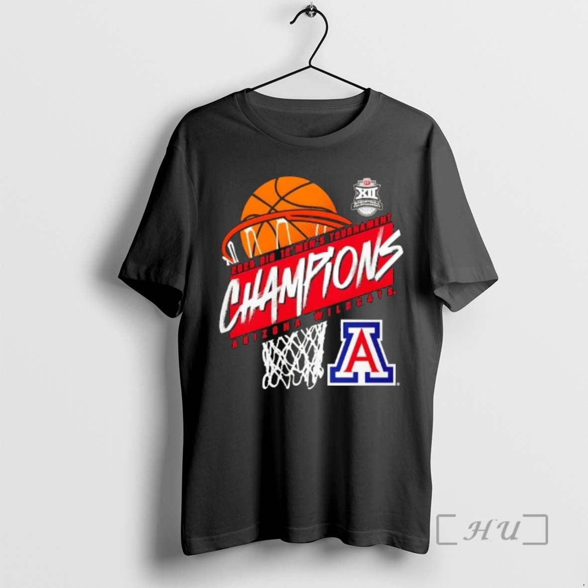 Officials Arizona Wildcats Womens 2026 Big 12 Mens Basketball Tournament Champions Premium T Shirts Sweater - T-Shirt, Sweatshirt, Hoodie