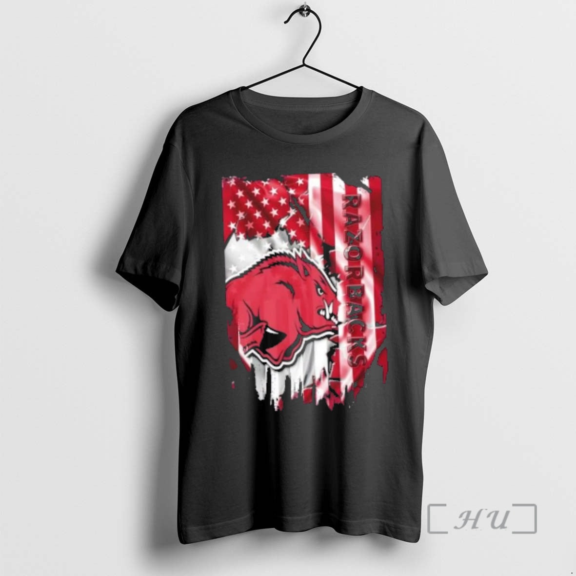 Officials Arkansas Razorback Football X American Flag - T-Shirt, Sweatshirt, Hoodie