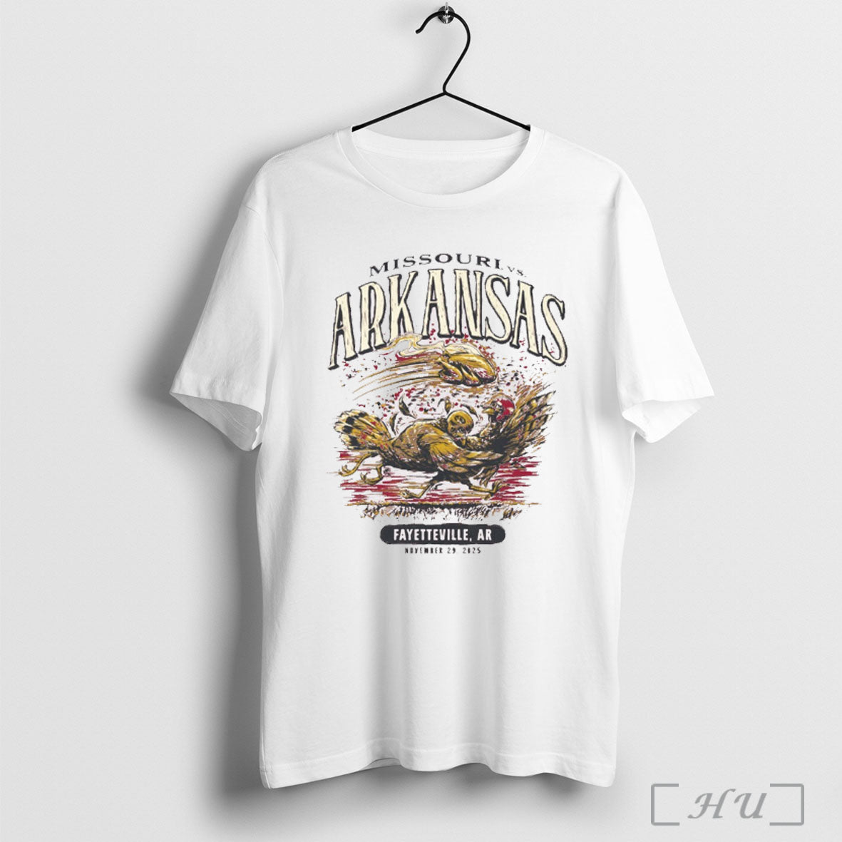 Officials Arkansas Razorbacks Vs Missouri Tigers Game Day November 29 2025 Fayetteville Ar - T-Shirt, Sweatshirt, Hoodie