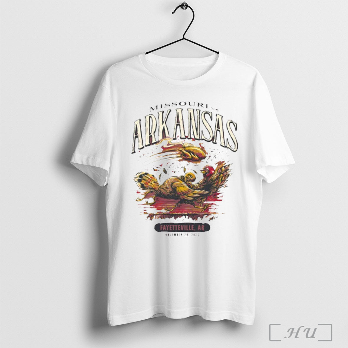 Officials Arkansas Vs Missouri Game Day 2025 November 29 T Shirt Unisex T-shirt, Sweatshirt, Hoodie, Long Sleeve Tee - T-Shirt, Sweatshirt, Hoodie