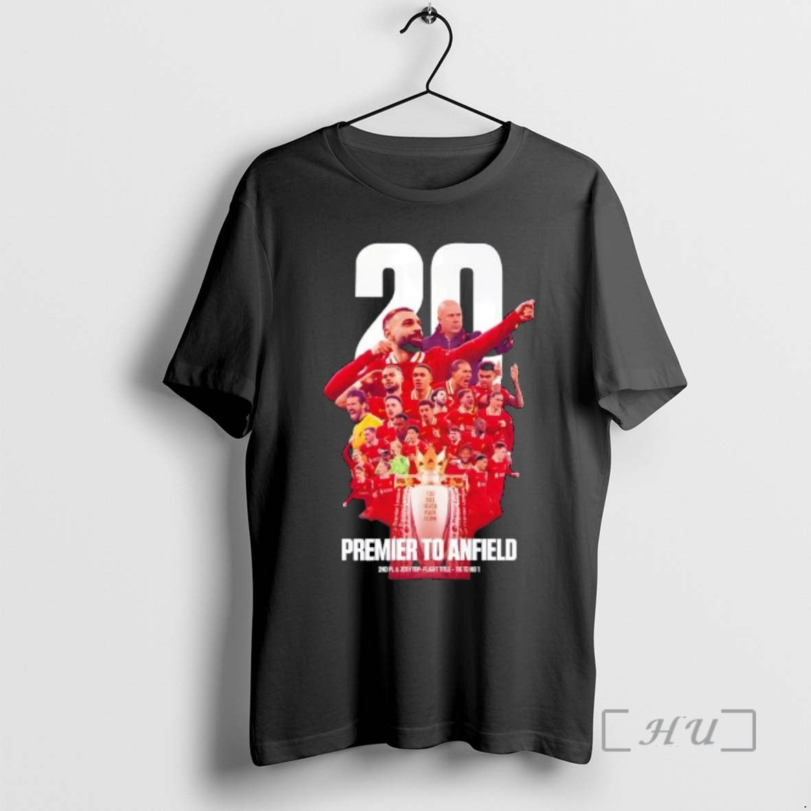 Officials Arne Slot And All Players 20 Premier To Anfield Top Flight Title Tie To - T-Shirt, Sweatshirt, Hoodie