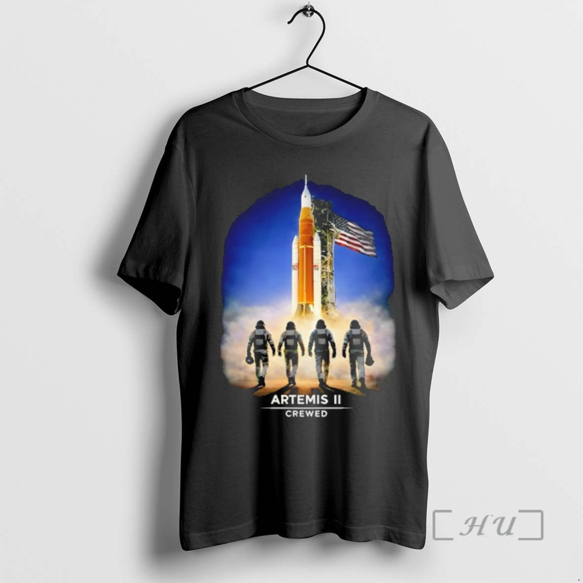 Officials Artemis Ii Crewed Mission Nasa Inspired Space Unisex T-shirt, Sweatshirt, Hoodie, Long Sleeve Tee - T-Shirt, Sweatshirt, Hoodie