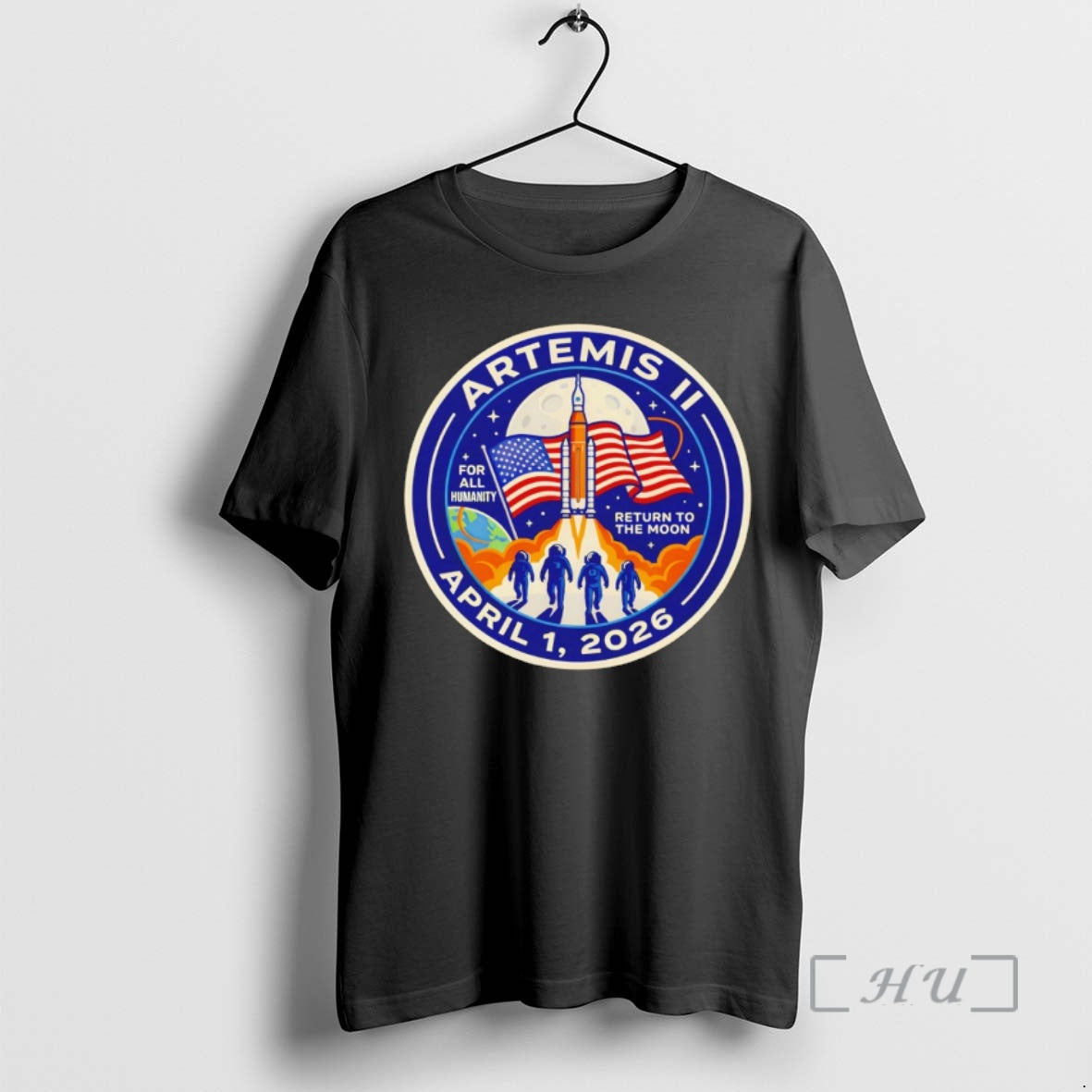 Officials Artemis Ii Mission Return To The Moon 2026 Astronomy Lover Premium T Shirts Sweater - T-Shirt, Sweatshirt, Hoodie