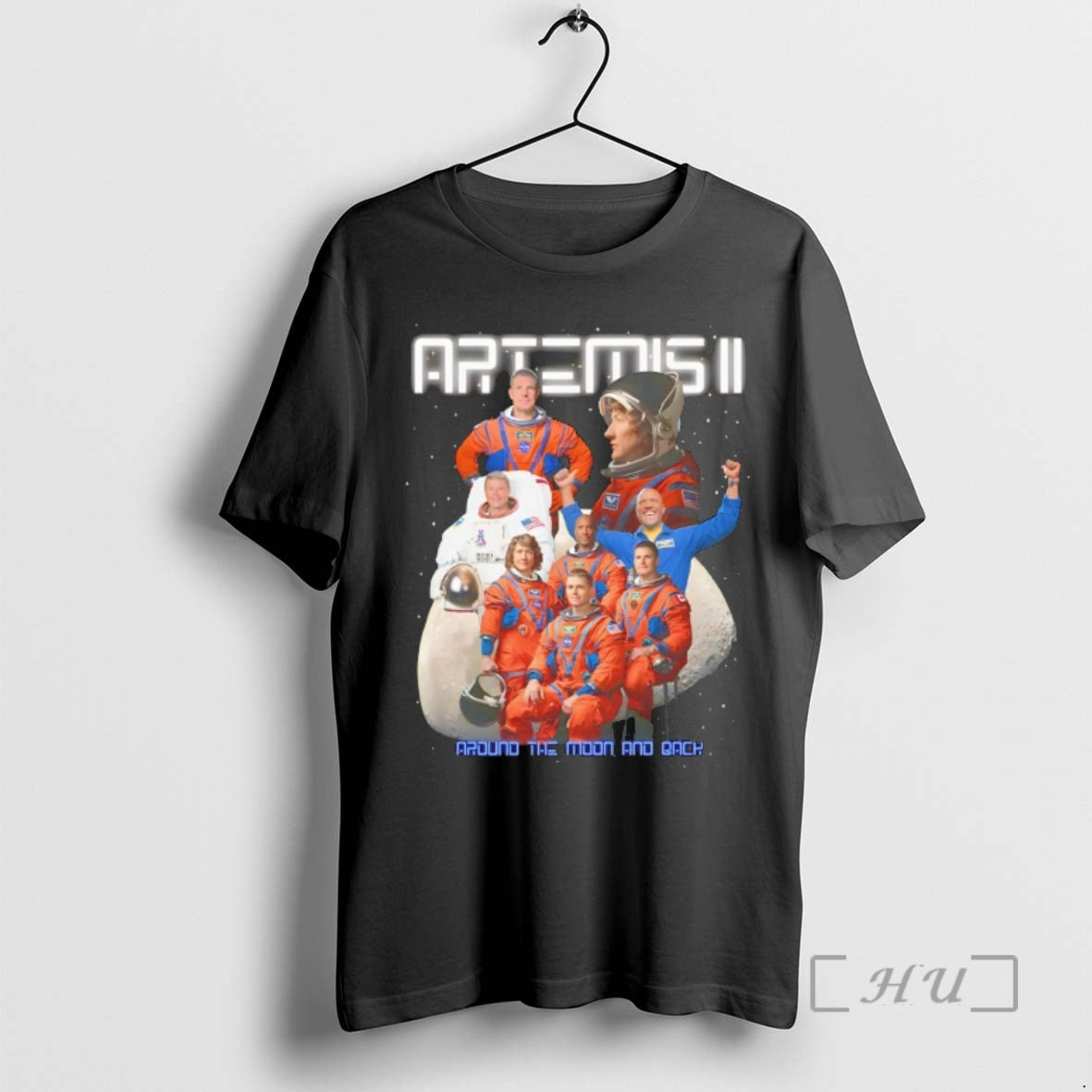 Officials Artemis Ii Around The Moon And Each Unisex T-shirt, Sweatshirt, Hoodie, Long Sleeve Tee - T-Shirt, Sweatshirt, Hoodie
