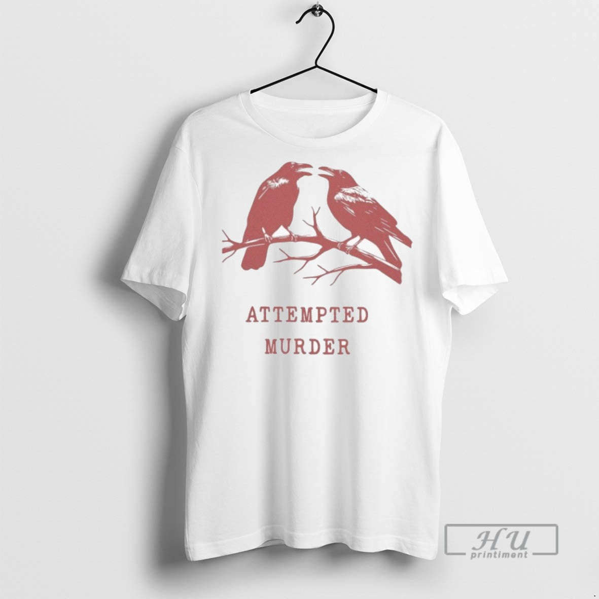 Officials Attempted With Crows T Shirt Unisex T-shirt, Sweatshirt, Hoodie, Long Sleeve Tee - T-Shirt, Sweatshirt, Hoodie