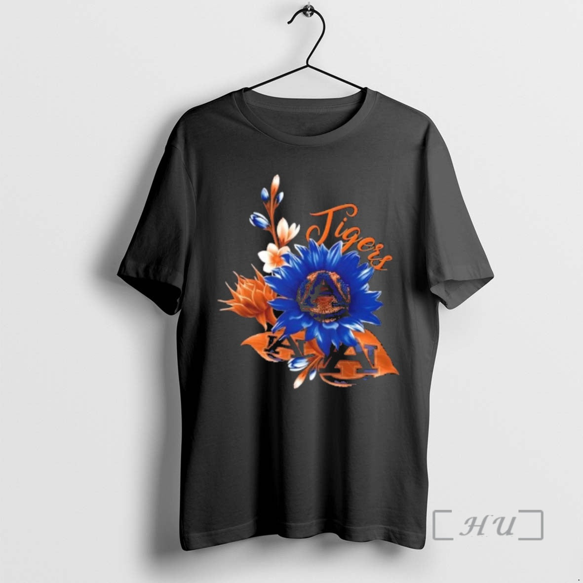 Officials Auburn Tigers Football X Sunflower Floral - T-Shirt, Sweatshirt, Hoodie