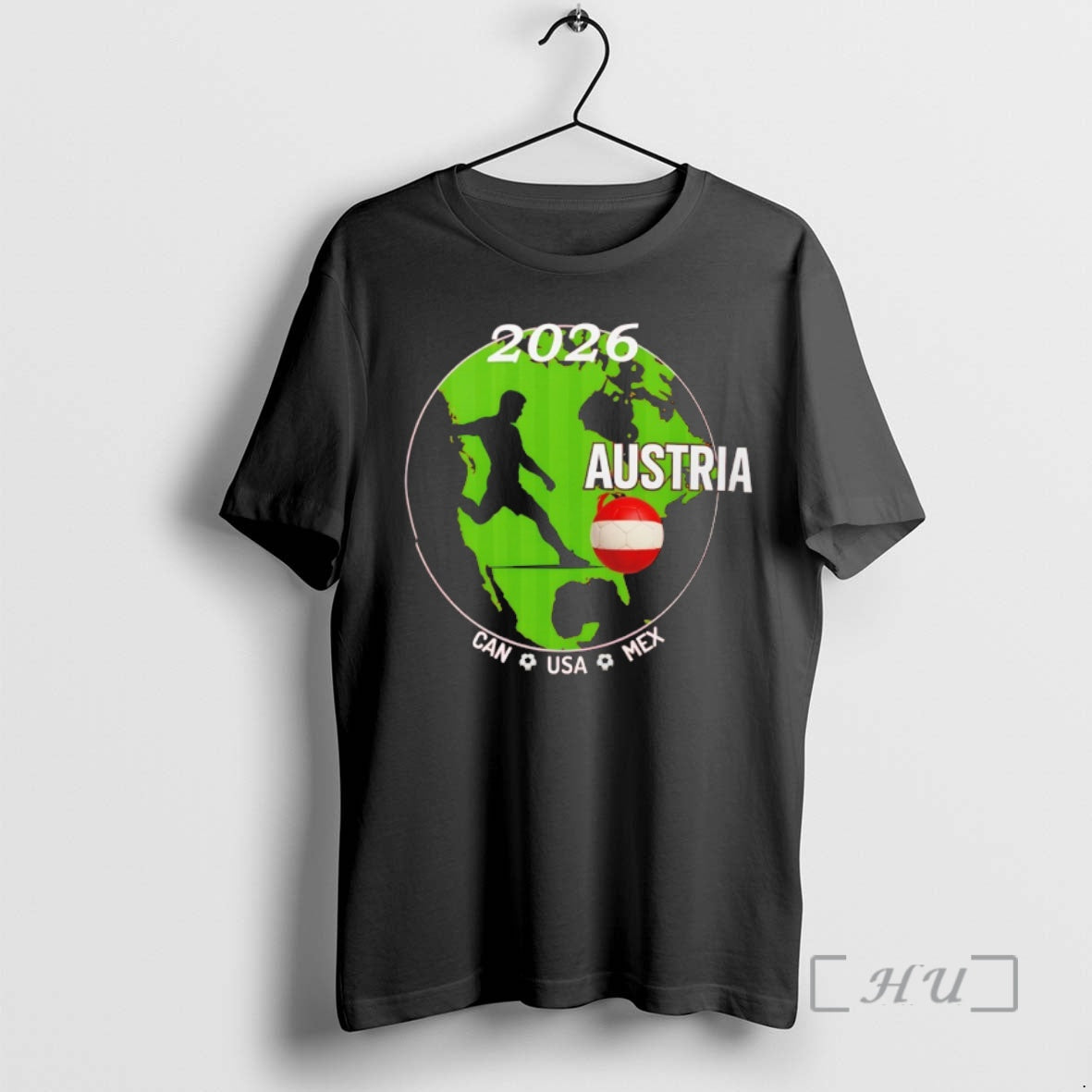 Officials Austria Football Can Usa Mex World Cup 2026 Unisex T-shirt, Sweatshirt, Hoodie, Long Sleeve Tee - T-Shirt, Sweatshirt, Hoodie