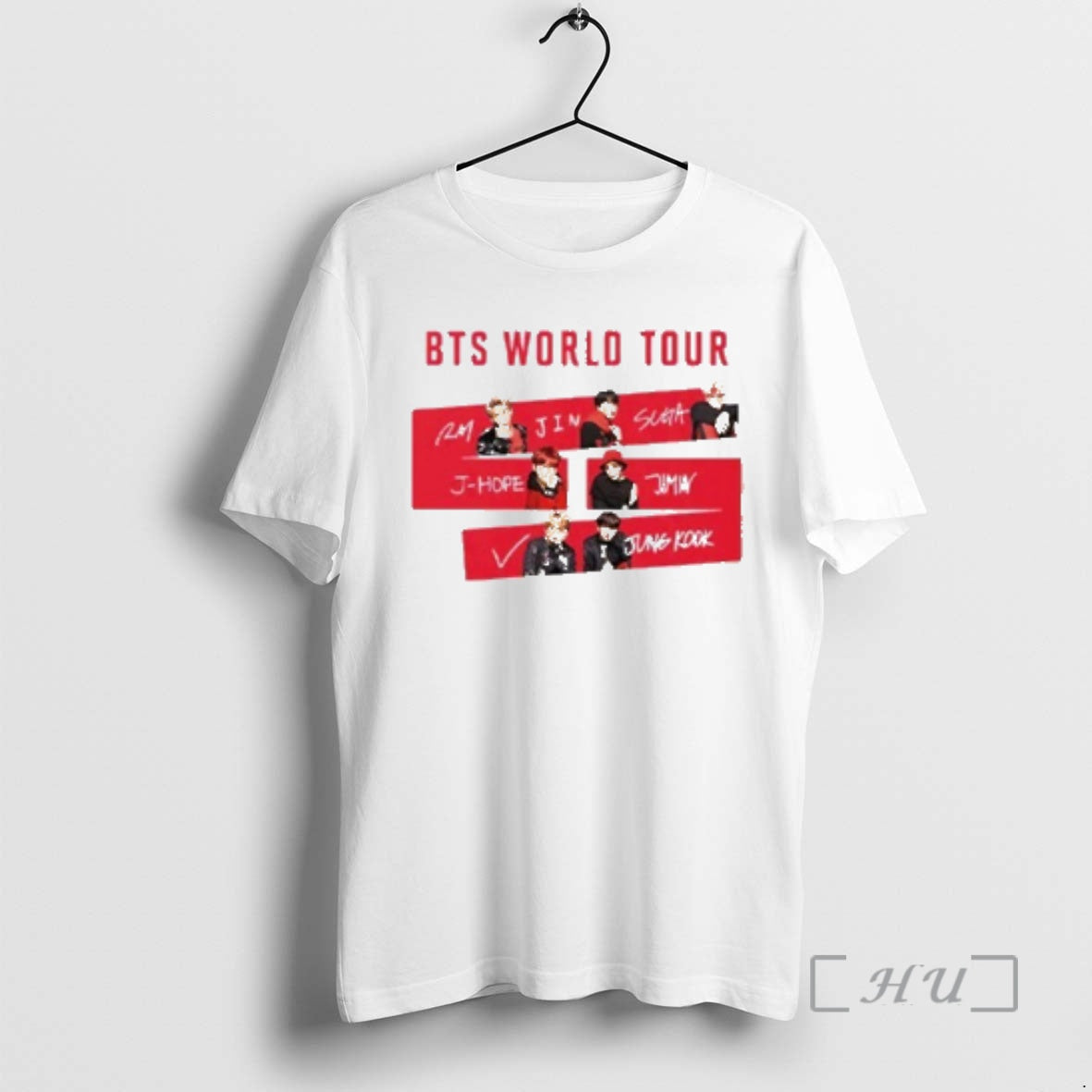 Officials Bts World Tour 2026 Signatures - T-Shirt, Sweatshirt, Hoodie