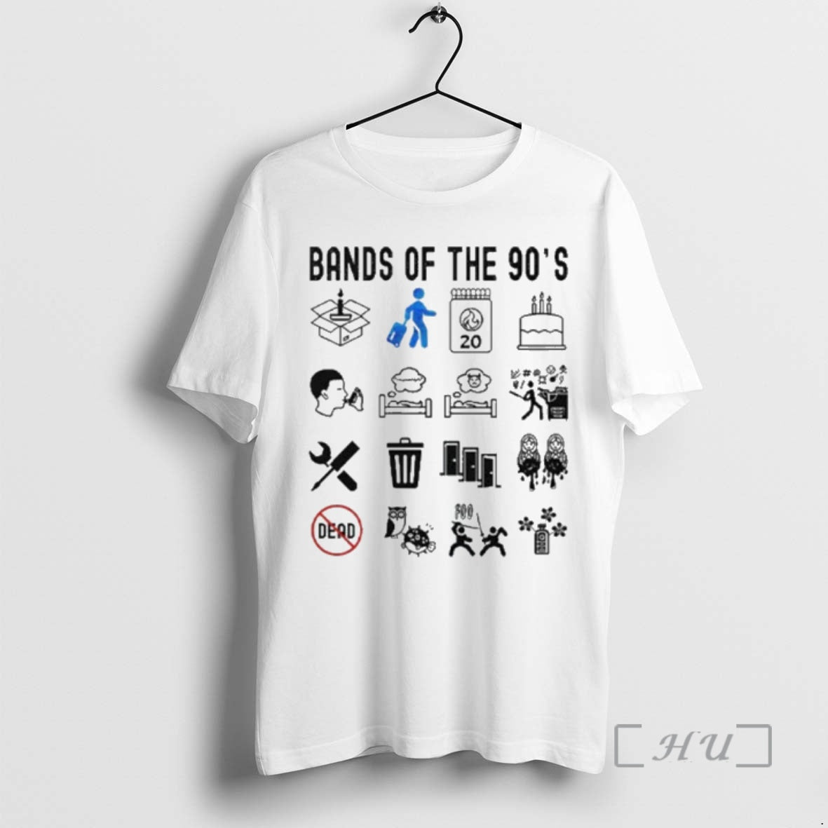 Officials Bands Of The 90s - T-Shirt, Sweatshirt, Hoodie