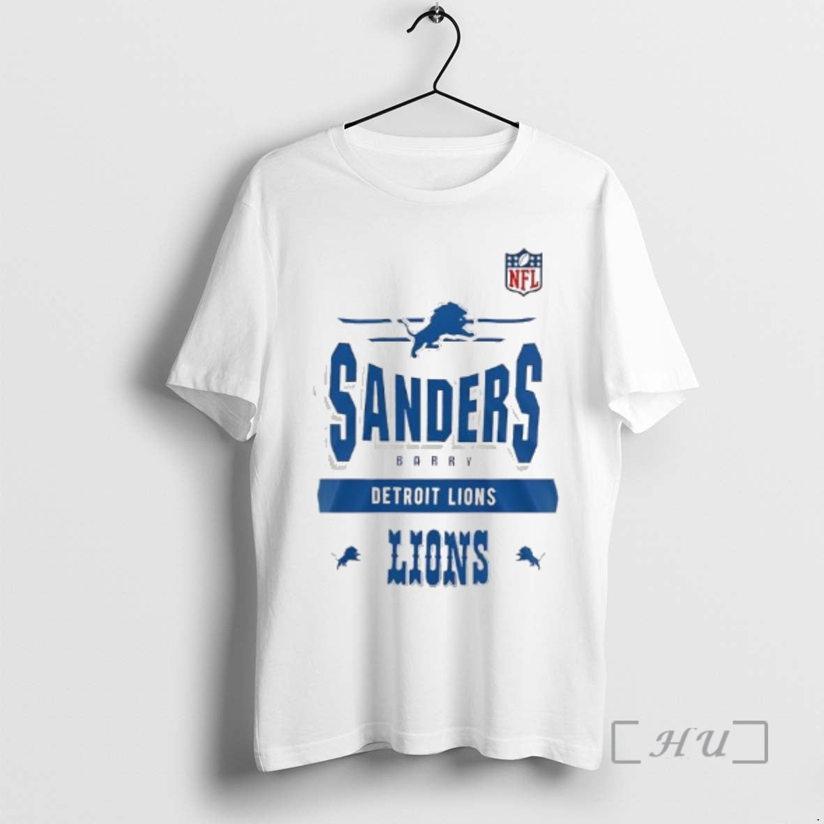 Officials Barry Sanders Detroit Lions Name Number Team Origins Vintage Logo Premium T Shirts Sweater - T-Shirt, Sweatshirt, Hoodie