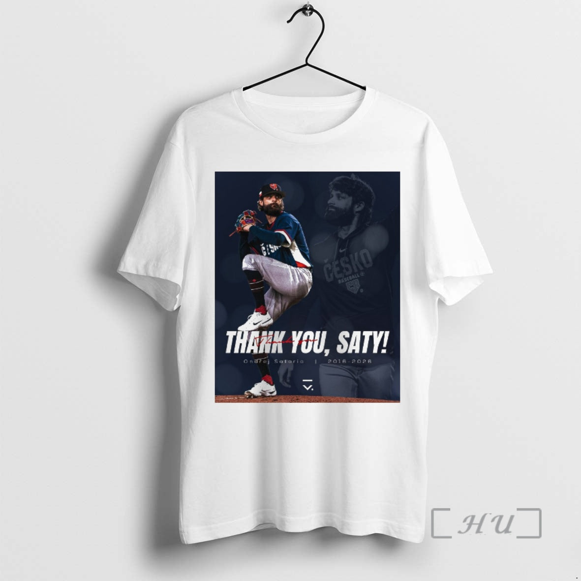 Officials Baseball Czech Thank You Saty Ondrej Satoria 2016 2026 Unisex T-shirt, Sweatshirt, Hoodie, Long Sleeve Tee - T-Shirt, Sweatshirt, Hoodie