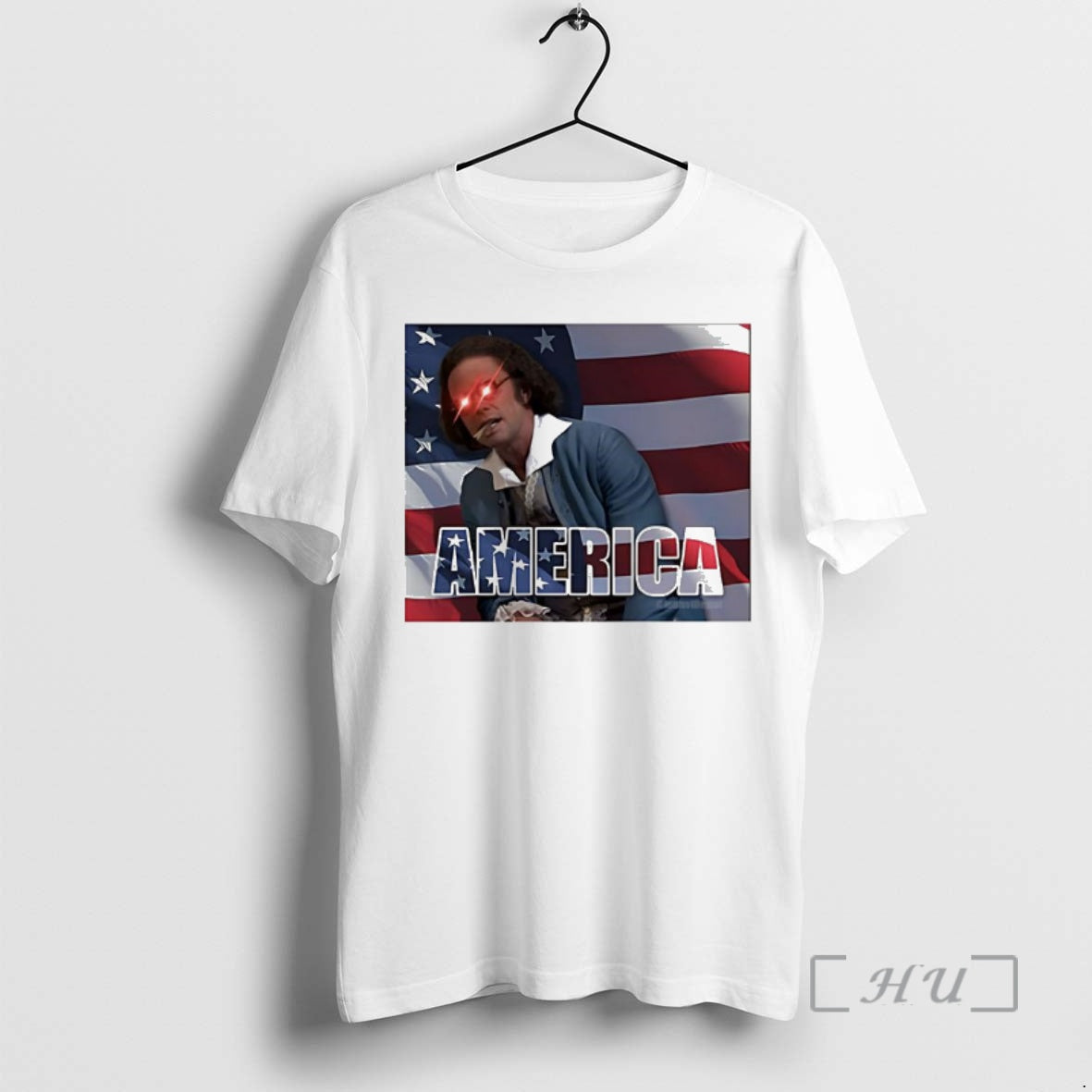 Officials Based Matt American Flag - T-Shirt, Sweatshirt, Hoodie