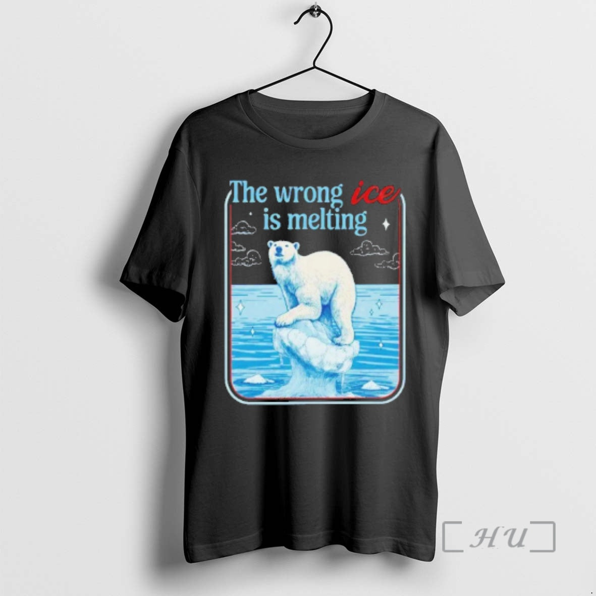 Officials Bear The Wrong Ice Is Melting - T-Shirt, Sweatshirt, Hoodie