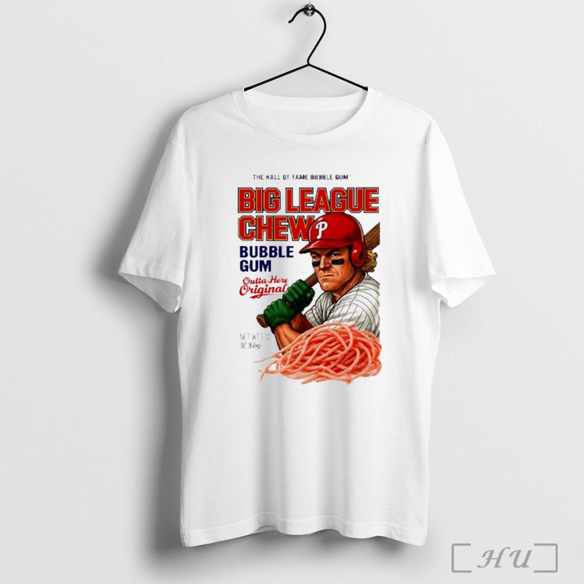 Officials Big League Chew Bubble Gum The Hall Of Fame Bubble Gum T Shirt Unisex T-shirt, Sweatshirt, Hoodie, Long Sleeve Tee - T-Shirt, Sweatshirt, Hoodie