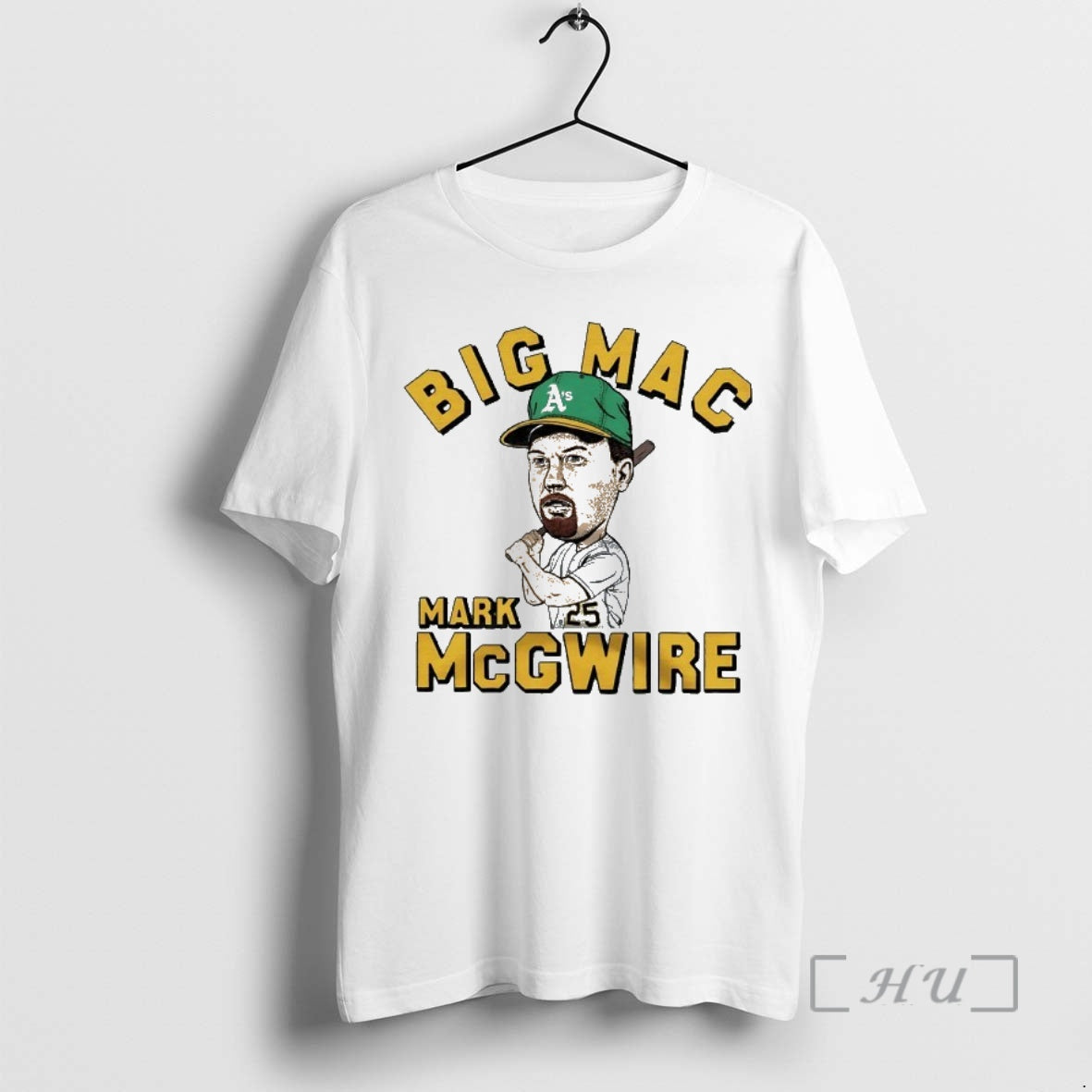 Officials Big Mac Mark Mcgwire Oakland Athletics Superstar Caricature - T-Shirt, Sweatshirt, Hoodie