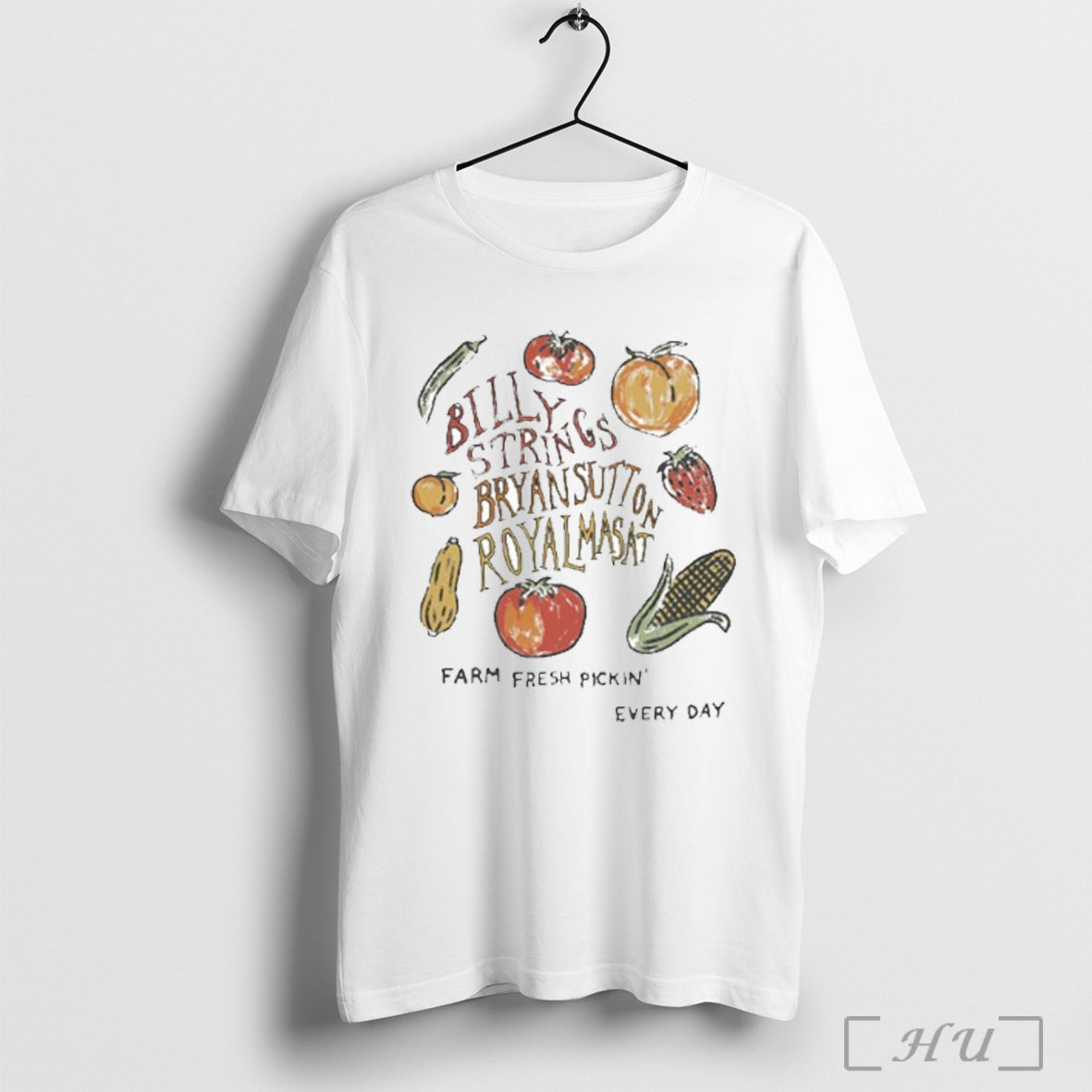 Officials Billy Strings And Bryan Sutton With Royal Masat Farm Fresh Tee With Dates Unisex T-shirt, Sweatshirt, Hoodie, Long Sleeve Tee - T-Shirt, Sweatshirt, Hoodie