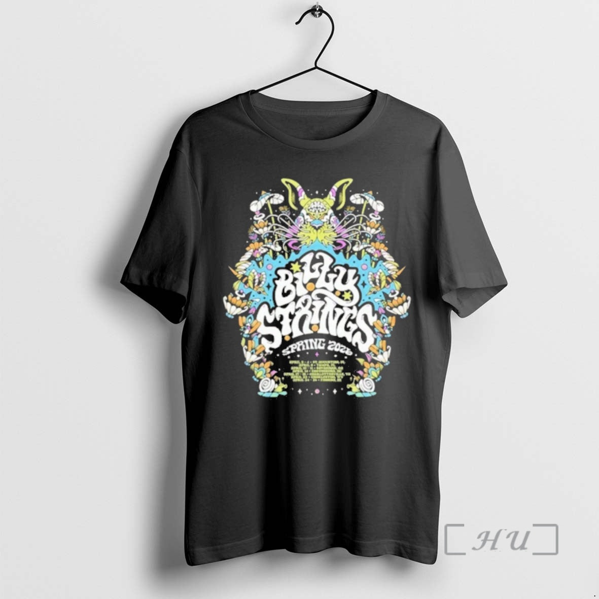 Officials Billy Strings Spring 2026 Tour Unisex T-shirt, Sweatshirt, Hoodie, Long Sleeve Tee - T-Shirt, Sweatshirt, Hoodie