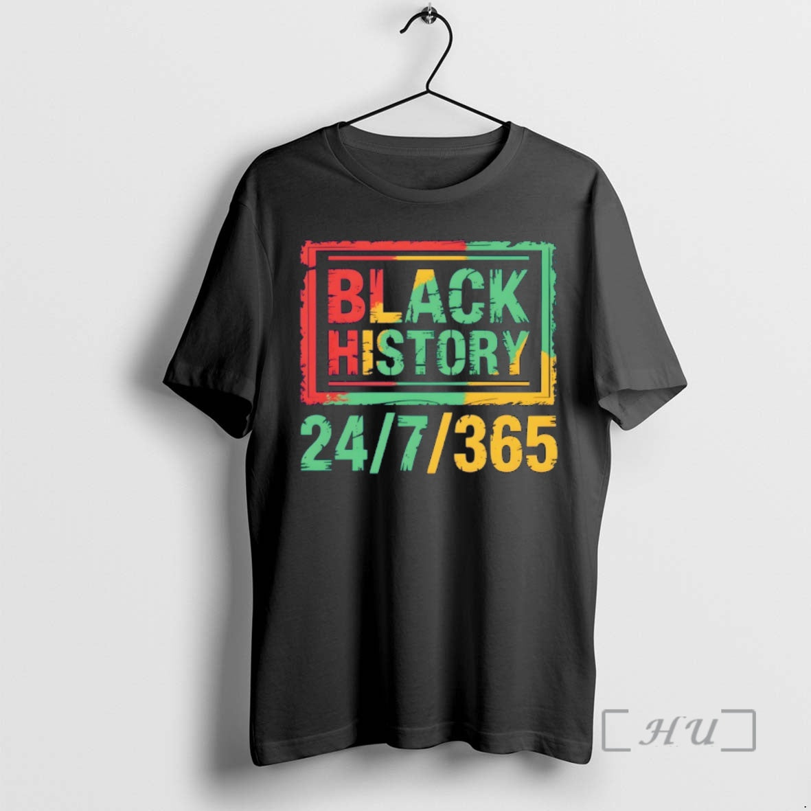 Officials Black History Month 24 7 365 African American Vintage - T-Shirt, Sweatshirt, Hoodie