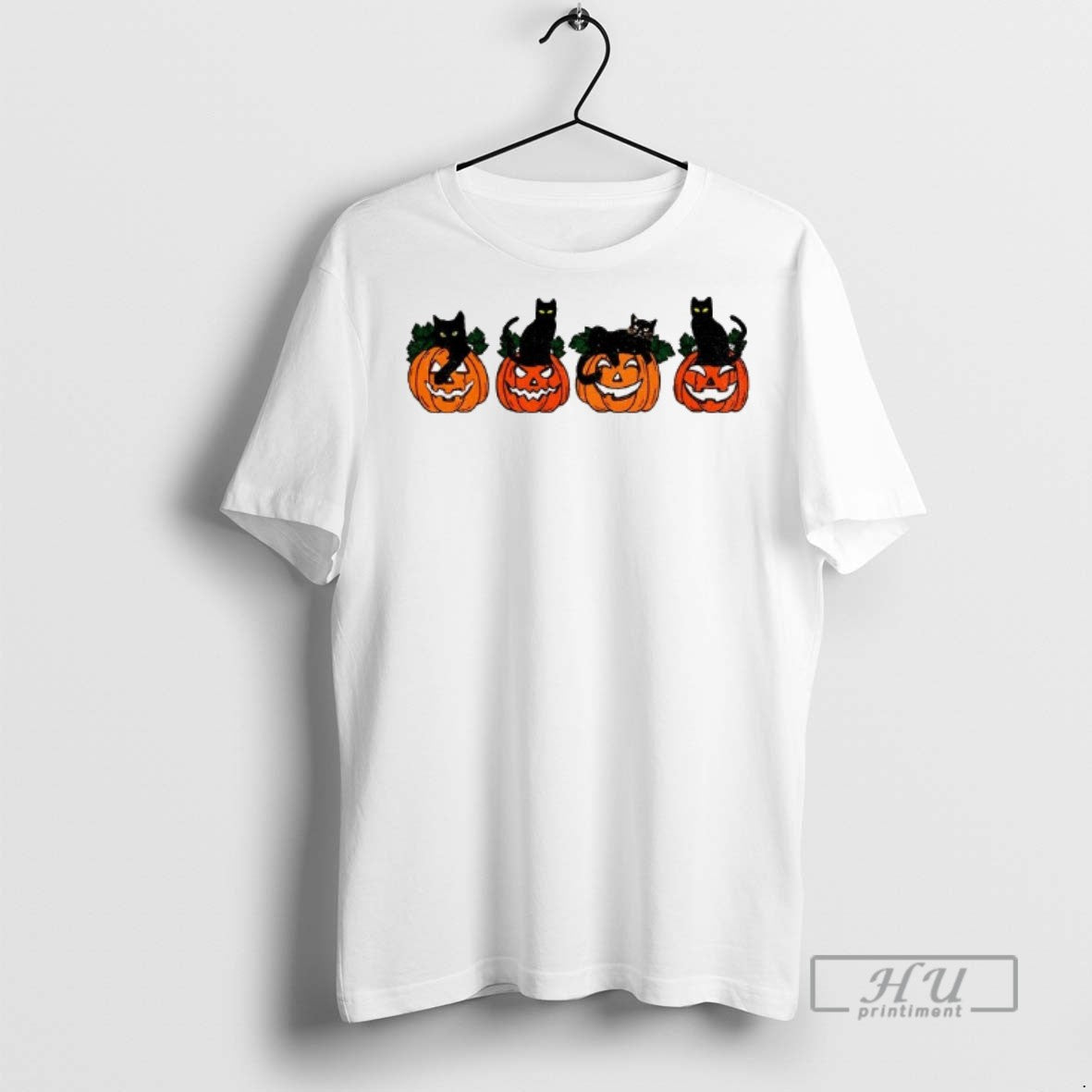 Officials Black Cat Pumpkin Meme Spooky Halloween 2025 T Shirts Unisex T-shirt, Sweatshirt, Hoodie, Long Sleeve Tee - T-Shirt, Sweatshirt, Hoodie