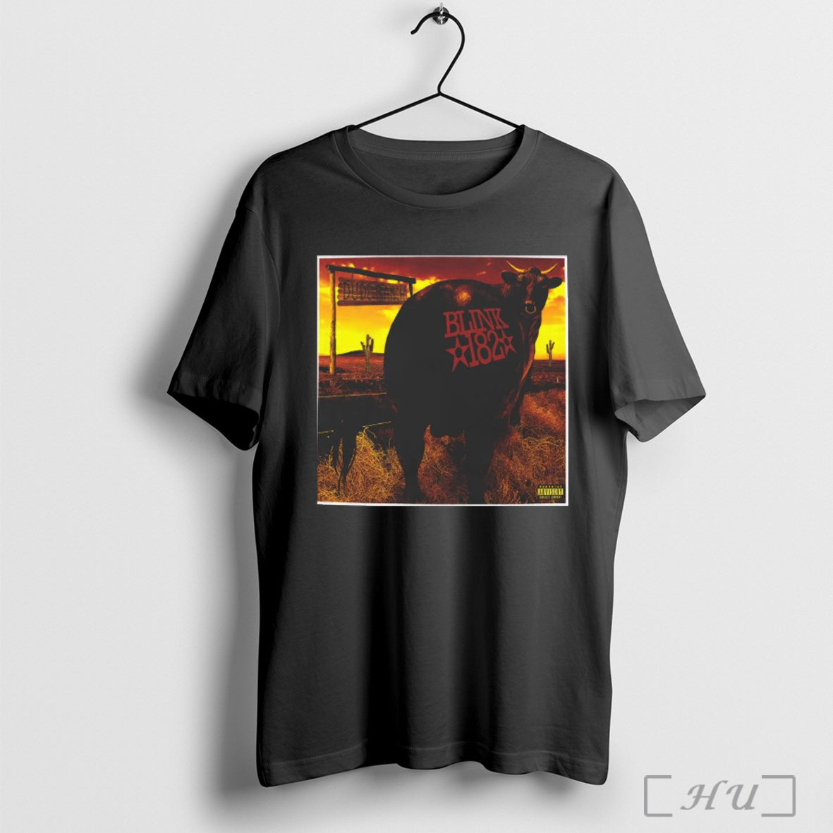 Officials Blink 182 Dude Ranch Parental Advisory Explicit Content Poster T Shirt Unisex T-shirt, Sweatshirt, Hoodie, Long Sleeve Tee - T-Shirt, Sweatshirt, Hoodie