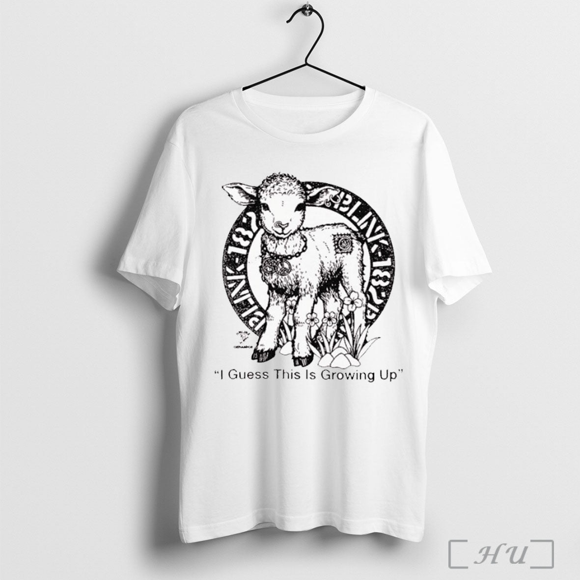 Officials Blink 182 I Guess This Is Growing Up Lamb T Shirt Unisex T-shirt, Sweatshirt, Hoodie, Long Sleeve Tee - T-Shirt, Sweatshirt, Hoodie