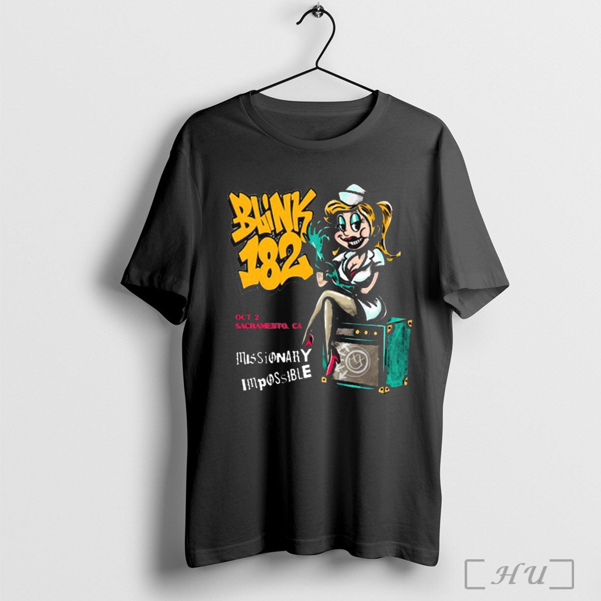 Officials Blink 182 Missionary Impossible Aftershock Festival In Sacramento Ca October 2 2025 - T-Shirt, Sweatshirt, Hoodie