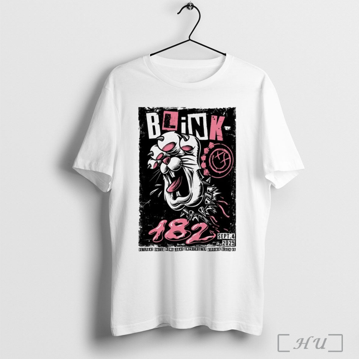 Officials Blink 182 Veterans United Home Loans Amphitheater In Virginia Beach Va Sept 4 2025 - T-Shirt, Sweatshirt, Hoodie