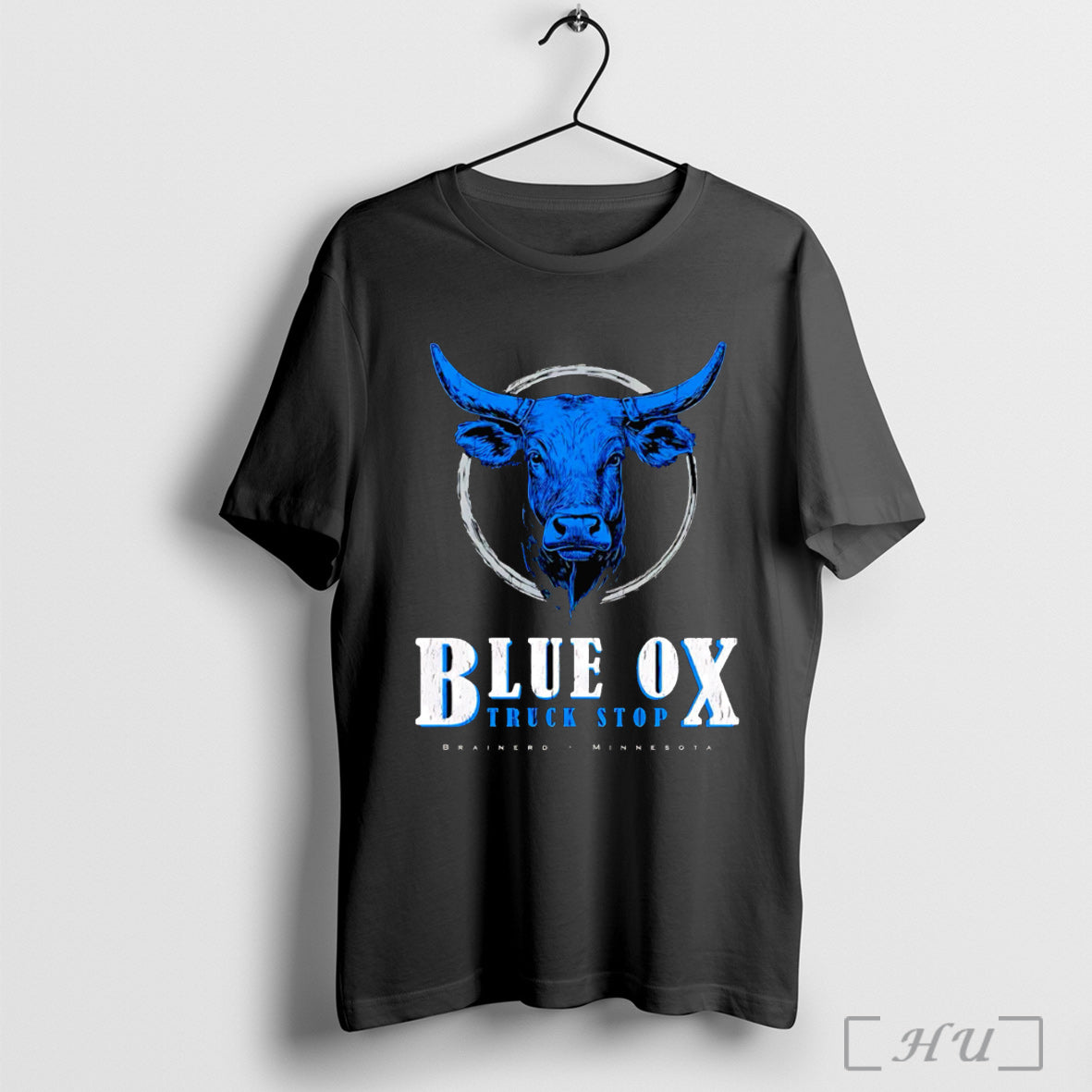 Officials Blue Ox Truck Stop T Shirt Unisex T-shirt, Sweatshirt, Hoodie, Long Sleeve Tee - T-Shirt, Sweatshirt, Hoodie