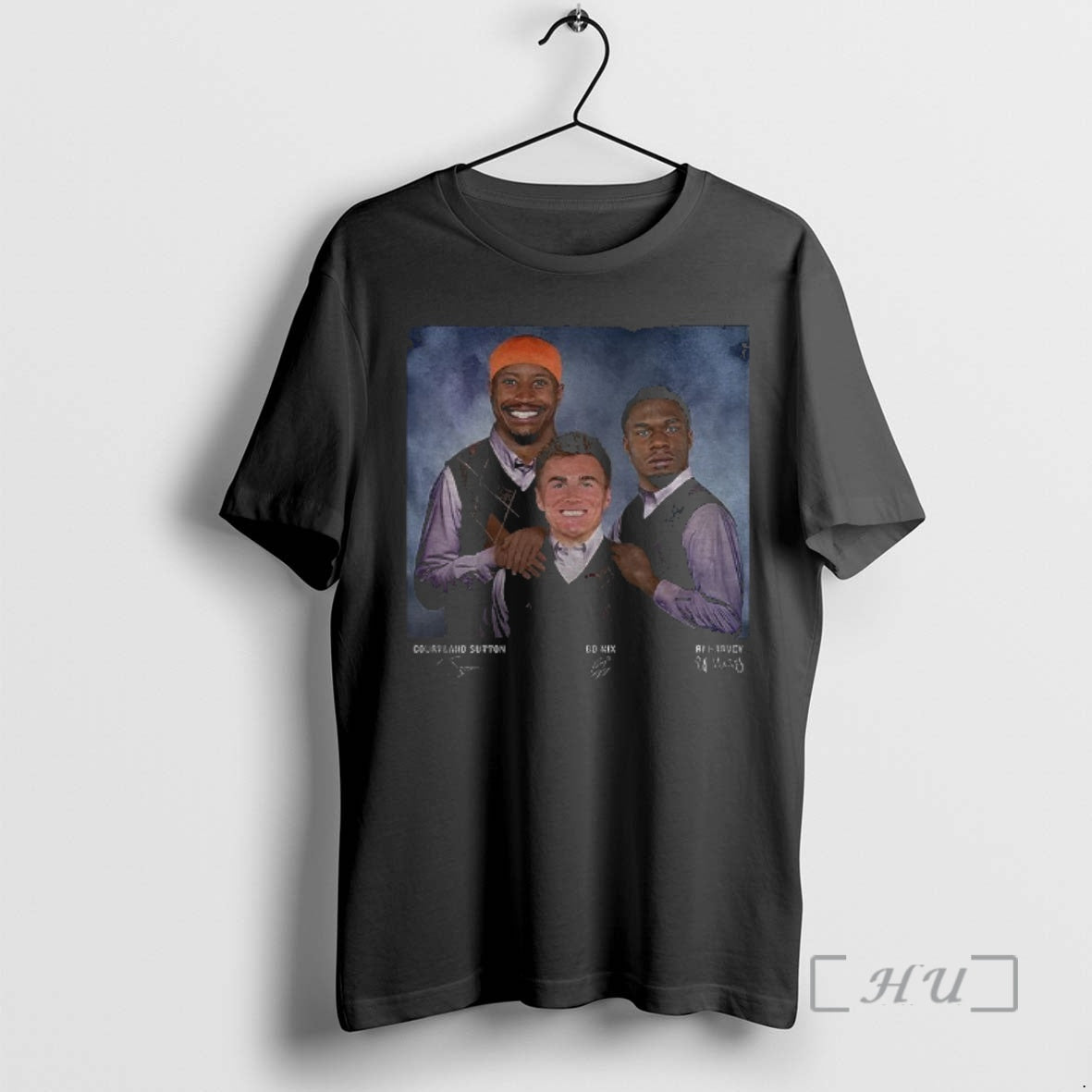 Officials Bo Nix Rj Harvey Courtland Sutton Football Denver Step Bros Premium T Shirts Sweater - T-Shirt, Sweatshirt, Hoodie