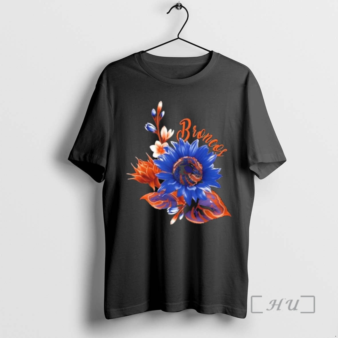 Officials Boise State Broncos Football X Sunflower Floral - T-Shirt, Sweatshirt, Hoodie
