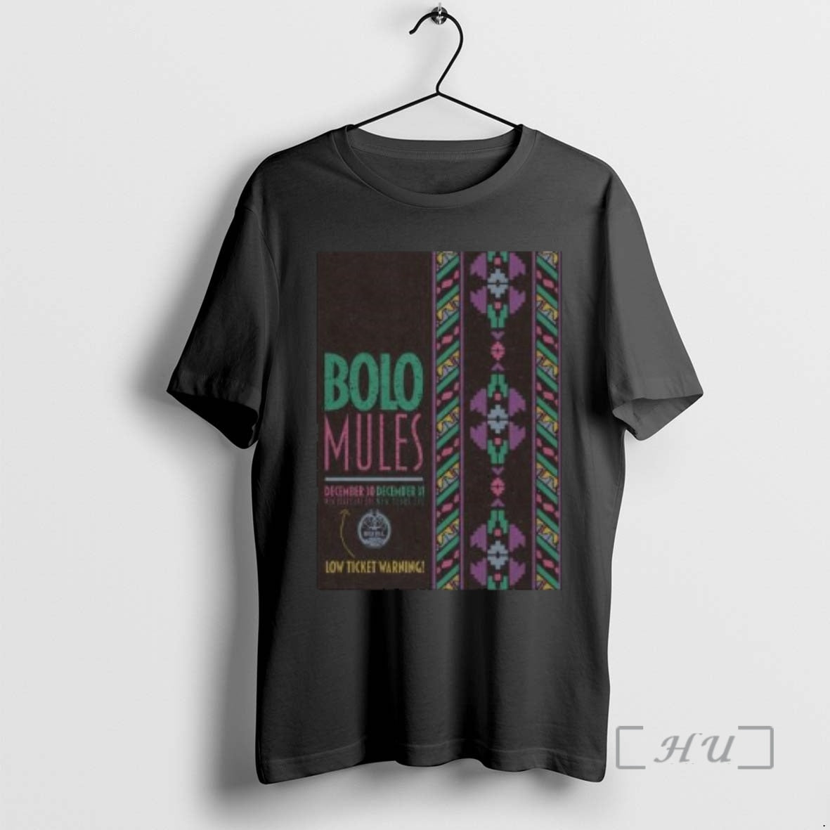 Officials Bolo Mules December 30 31 2025 The Burl In Lexington Ky Circle Black Premium - T-Shirt, Sweatshirt, Hoodie
