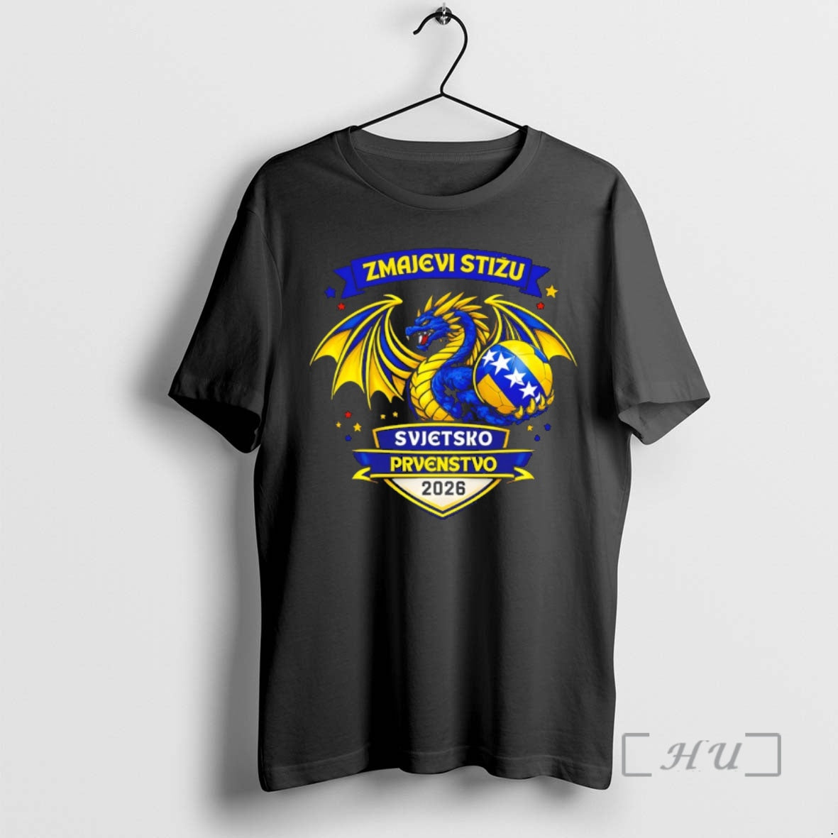 Officials Bosnia Zmajevi Stizu Svjetsko Prvenstvo World Cup 2026 Bosnian Soccer Premium T Shirts Sweater - T-Shirt, Sweatshirt, Hoodie
