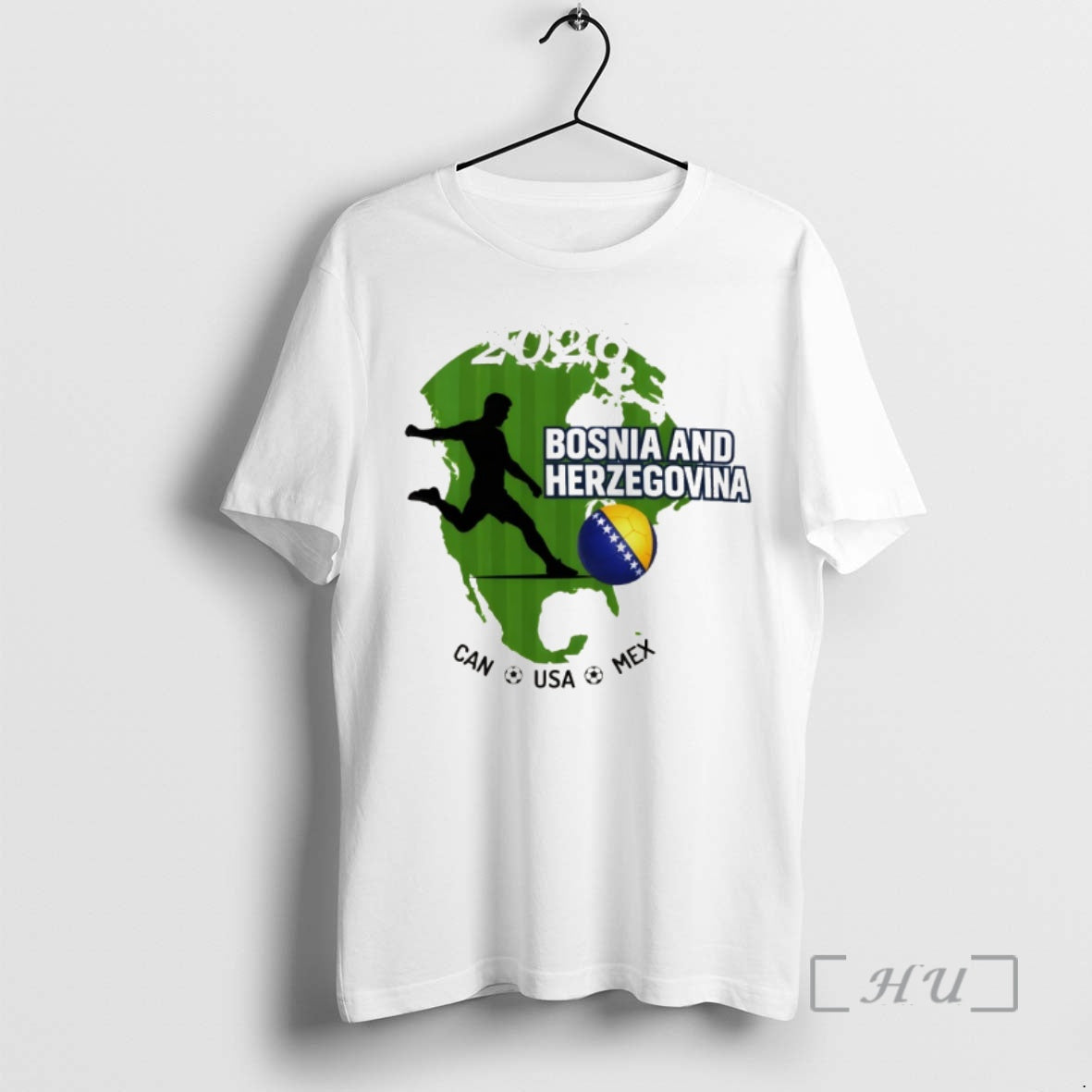 Officials Bosnia And Herzegovina Football 2026 Can Usa Mex Unisex T-shirt, Sweatshirt, Hoodie, Long Sleeve Tee - T-Shirt, Sweatshirt, Hoodie