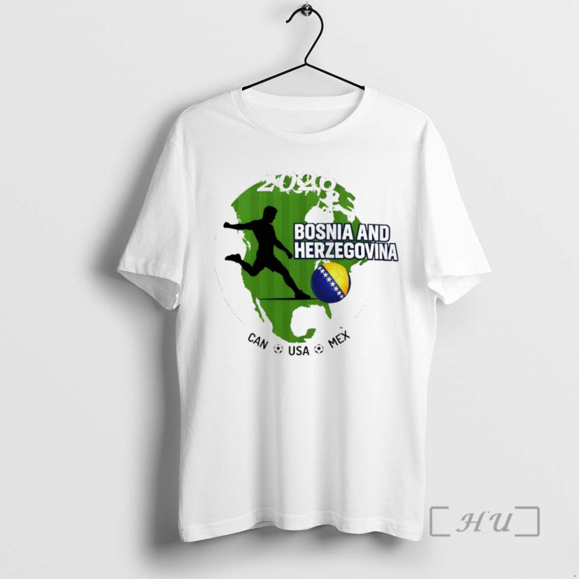 Officials Bosnia And Herzegovina Football Can Usa Mex World Cup 2026 Premium T Shirts Sweater - T-Shirt, Sweatshirt, Hoodie