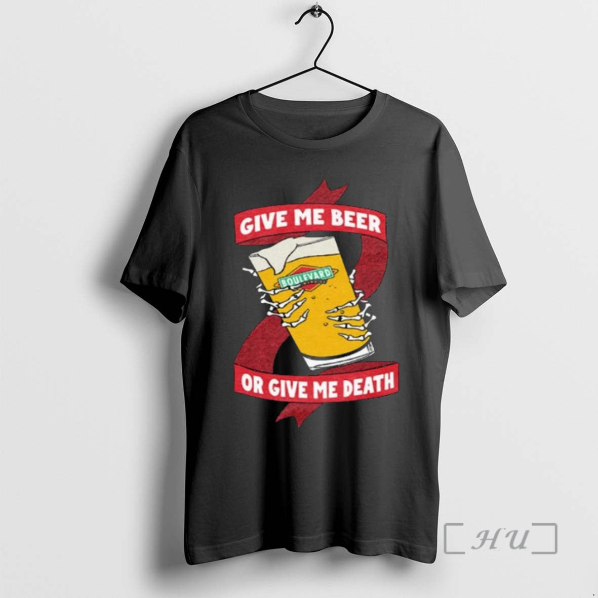 Officials Boulevard Give Me Beer Or Give Me Death Unisex T-shirt, Sweatshirt, Hoodie, Long Sleeve Tee - T-Shirt, Sweatshirt, Hoodie