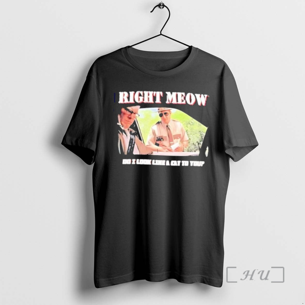 Officials Broken Lizard Right Meow Do I Look Like Cat To You Premium T Shirts - T-Shirt, Sweatshirt, Hoodie